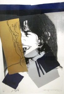 Warhol Mick Jagger